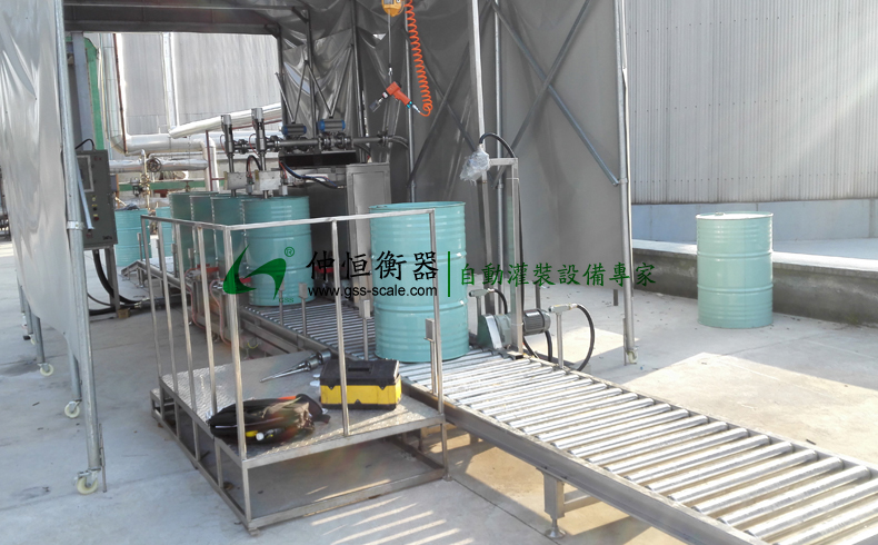 仲恒GAF-300LM-Ex自動尋口灌裝線 客戶現場安裝調試2